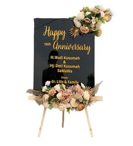 Papan Bunga Akrilik Badiri