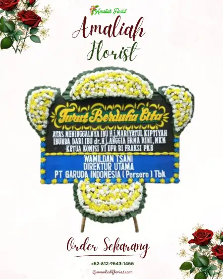 Papan Bunga Duka Badiri